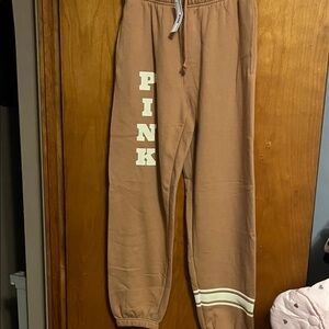 PINK Victoria's Secret  Brown Sweatpants